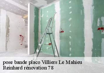 pose bande placo  villiers-le-mahieu-78770 Reinhard rénovation 78