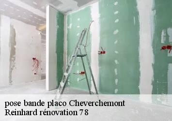 pose bande placo  cheverchemont-78510 Reinhard rénovation 78